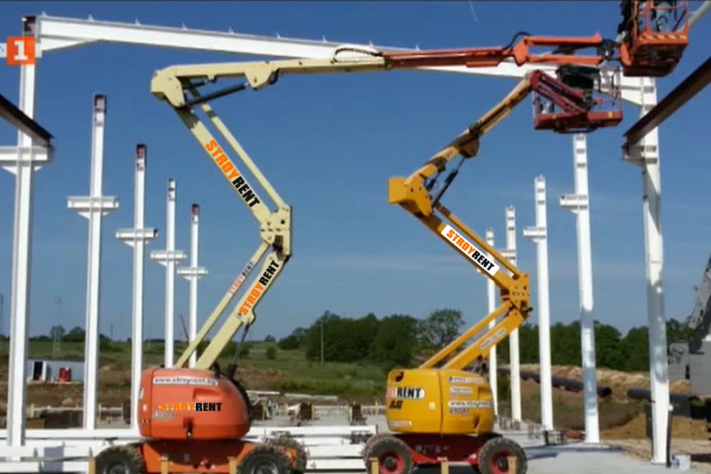 National media covered the opening of part of the “Balkan Stream“ at the end of 2019. Stroyrent&#39;s aerial work platforms were part of the construction equipment.